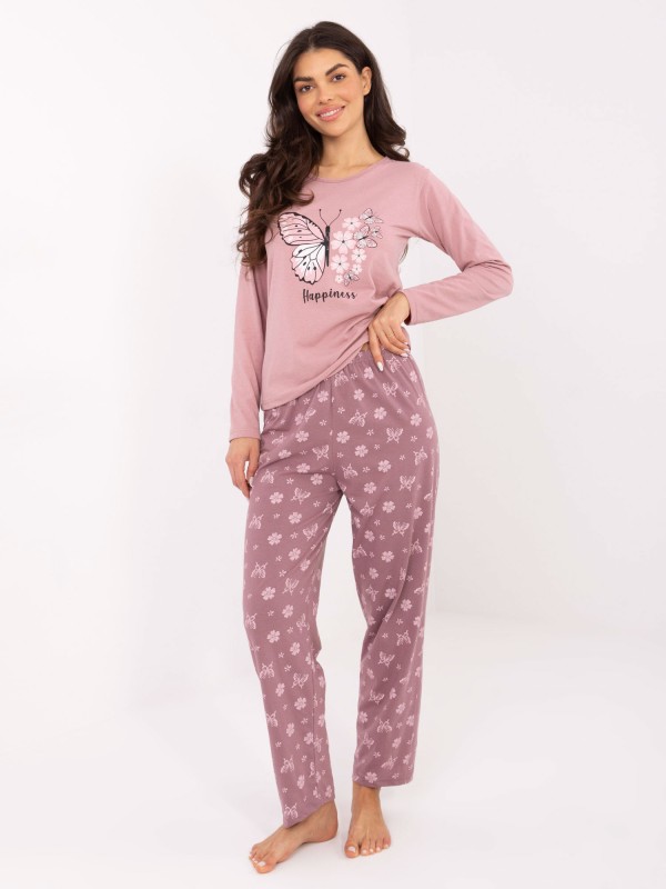 Pižama-DU-PI-FP-001.48-šviesiai rožinė
