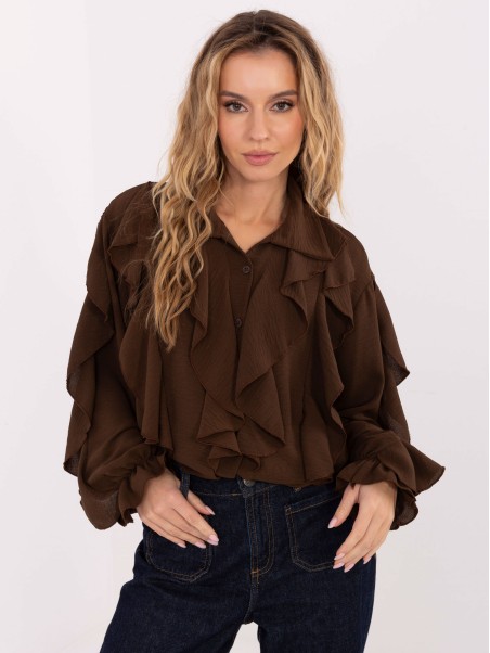 Marškinėliai-MI-KS-92506.52-rudi