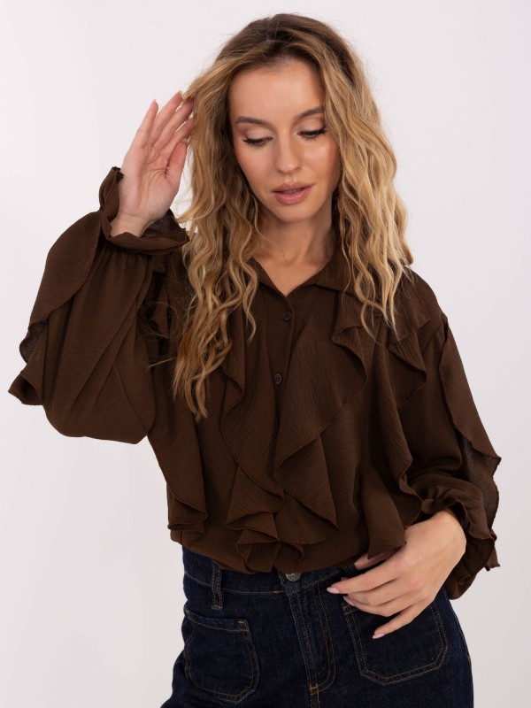 Marškinėliai-MI-KS-92506.52-rudi