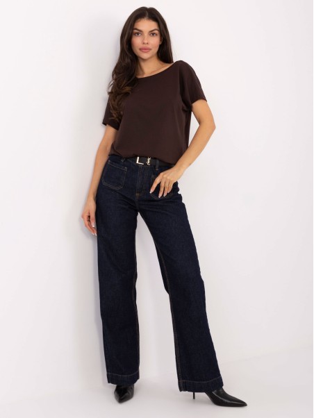 Marškinėliai-RV-TS-4662.04X-tamsiai rudi