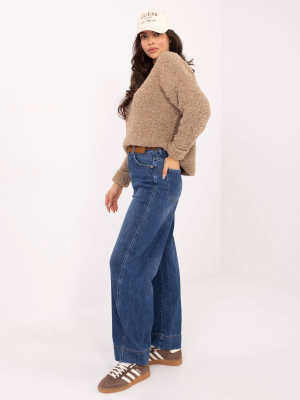 Džinsai-VM-SP-BS1013-3B.19P-tamsiai mėlyni