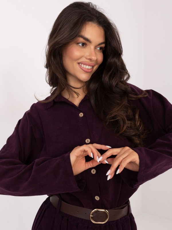 Marškinėliai-IT-KS-22390.81-tamsiai violetiniai