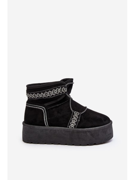 Moteriški žemos medžiagos sportbačiai Big Star KK274004 Juodi