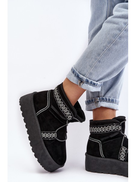 Moteriški žemos medžiagos sportbačiai Big Star KK274004 Juodi