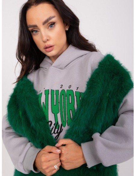 Tamsiai žalia liemenė