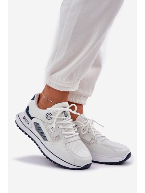 Sportiniai batai Sportiniai bateliai Moteriški Big Star NN274A103 HI-POLY SYSTEM White-Navy 2