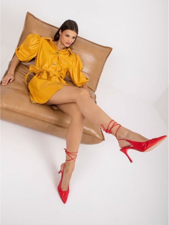 Suknelė-LK-SK-508478.64P-ciemny geltona 2