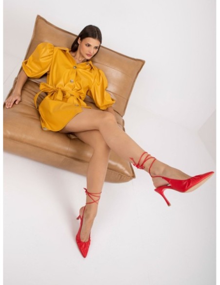 Suknelė-LK-SK-508478.64P-ciemny geltona