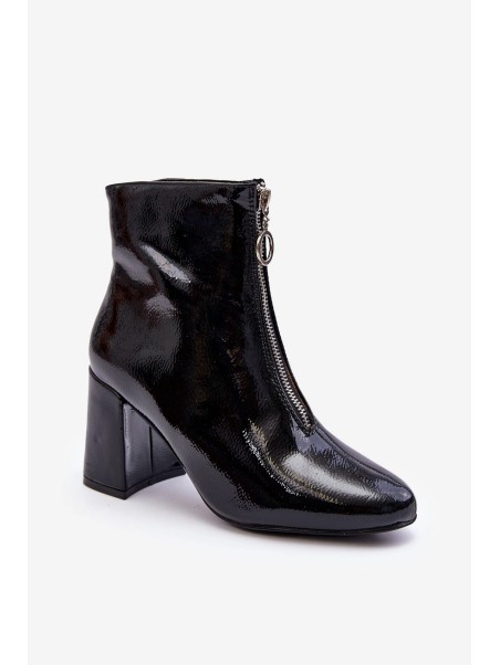 Moteriški sniego batai su Velcro Progress PROGJ-22-128 Juodi