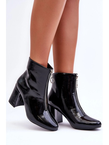 Moteriški sniego batai su Velcro Progress PROGJ-22-128 Juodi