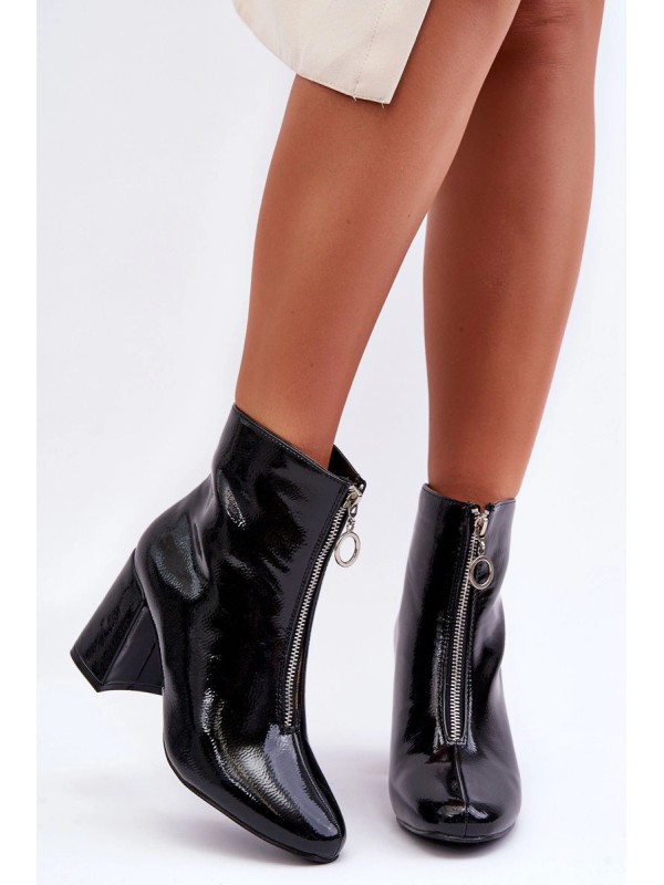 Moteriški sniego batai su Velcro Progress PROGJ-22-128 Juodi 2