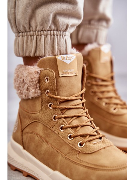 Moteriški sniego batai su Velcro Progress PROGJ-22-128 Juodi