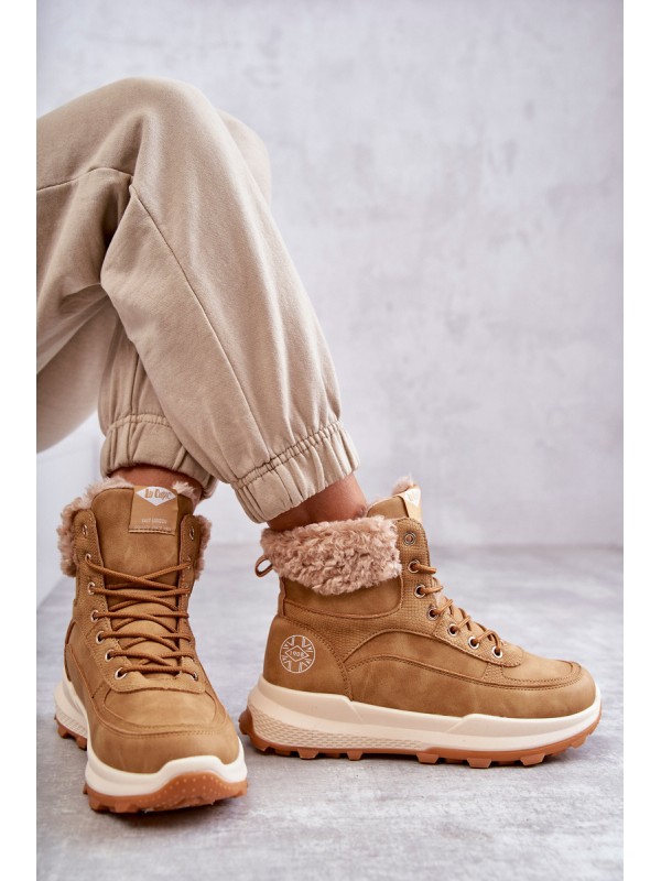 Moteriški sniego batai su Velcro Progress PROGJ-22-128 Juodi