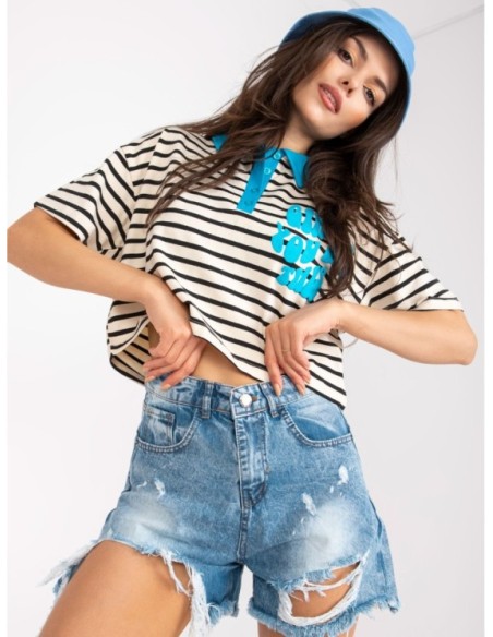 Šortai RO-SN-1205.53P mėlyni