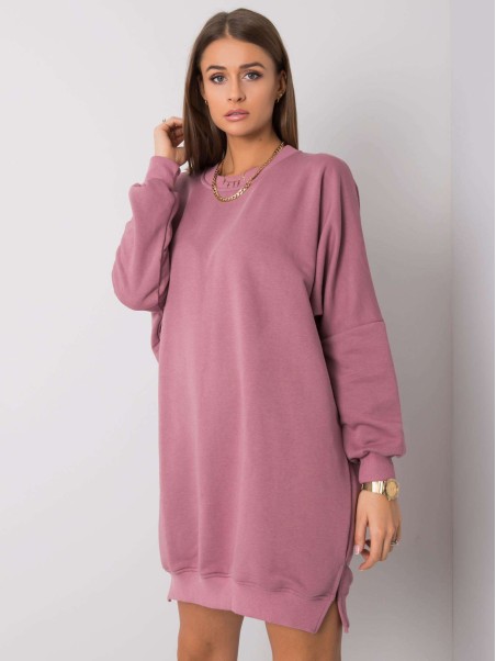 Suknelė-RV-SK-6019.67-tamsiai rožinė