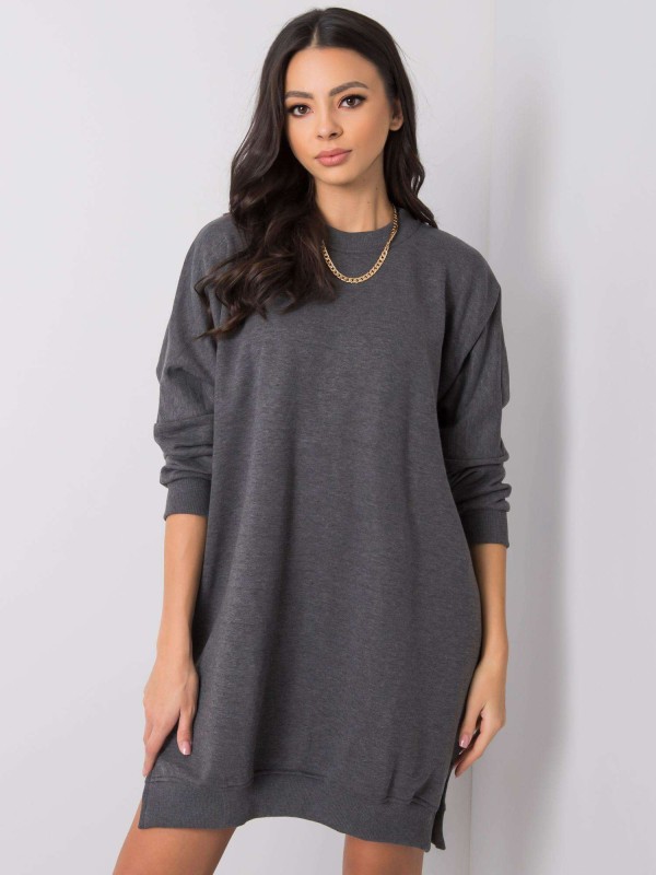 Suknelė-RV-SK-6019.67-tamsiai pilka