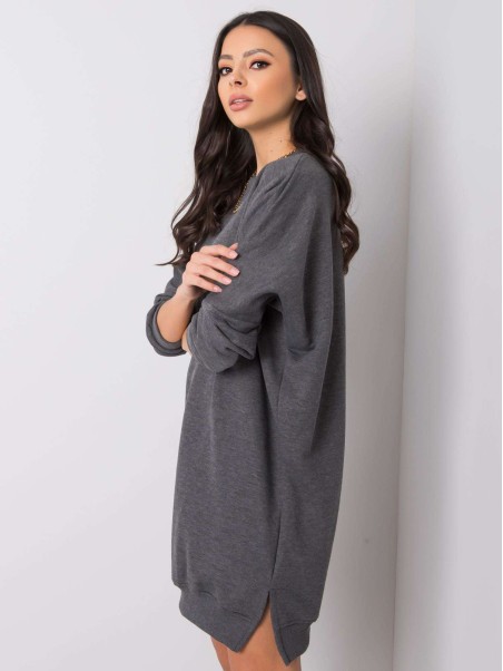 Suknelė-RV-SK-6019.67-tamsiai pilka