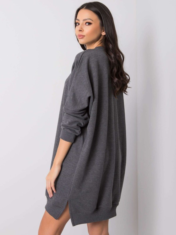 Suknelė-RV-SK-6019.67-tamsiai pilka