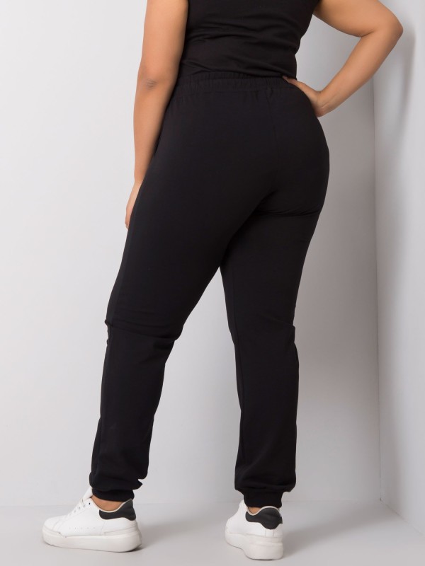 Sportinės kelnės-RV-DR-6301.88-juodos