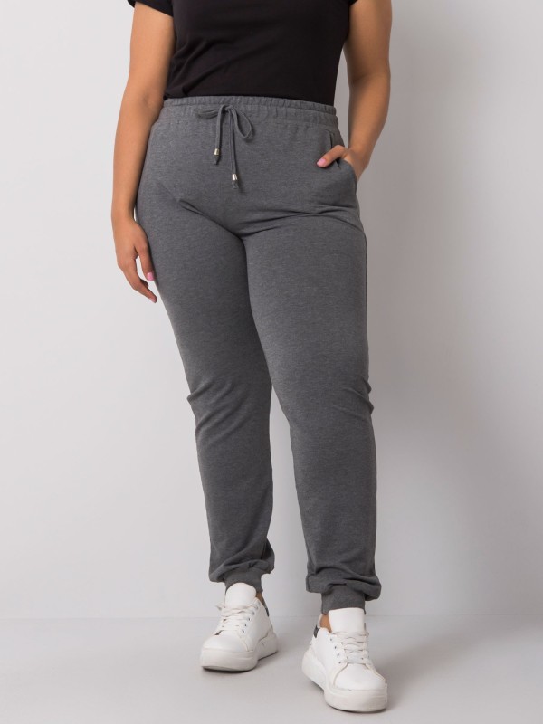 Sportinės kelnės-RV-DR-6301.88-tamsiai pilkos