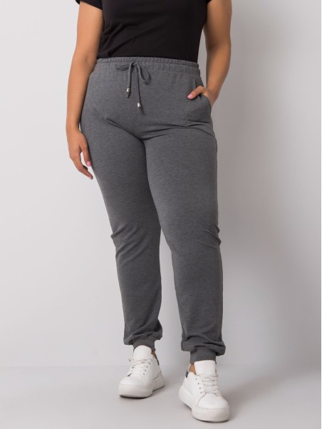 Sportinės kelnės-RV-DR-6301.88-tamsiai pilkos