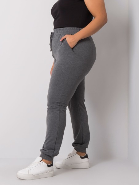 Sportinės kelnės-RV-DR-6301.88-tamsiai pilkos