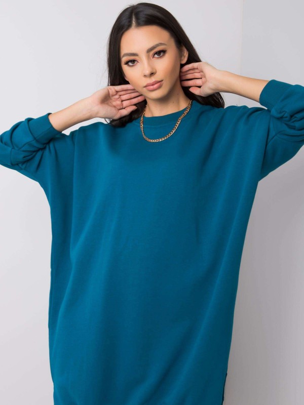 Suknelė-RV-SK-6019.67-jūros mėlyna