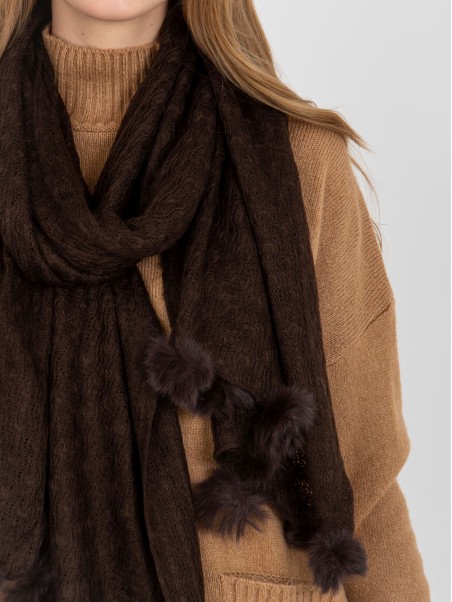 Šalikas-AT-SZ-E-318.57P-tamsiai rudas