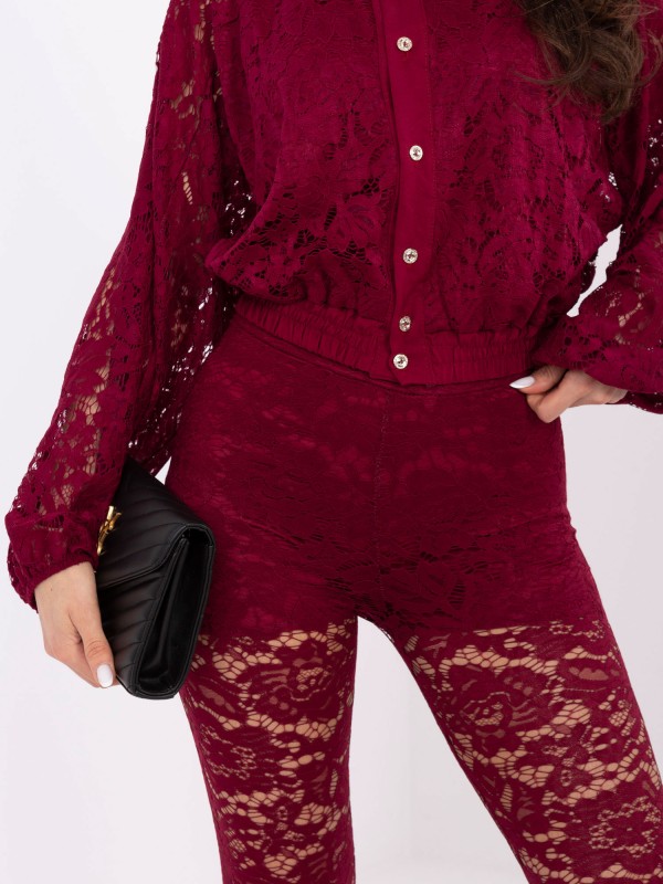 Kelnės-MI-SP-K87.55-bordo spalvos