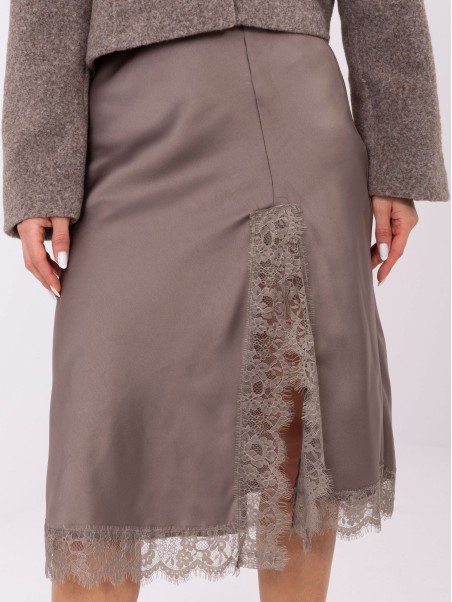 Sijonas-MI-SD-3275.57-tamsiai smėlio spalvos