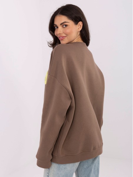 Džemperis-MJ-BL-H2501.75-tamsiai smėlio spalvos