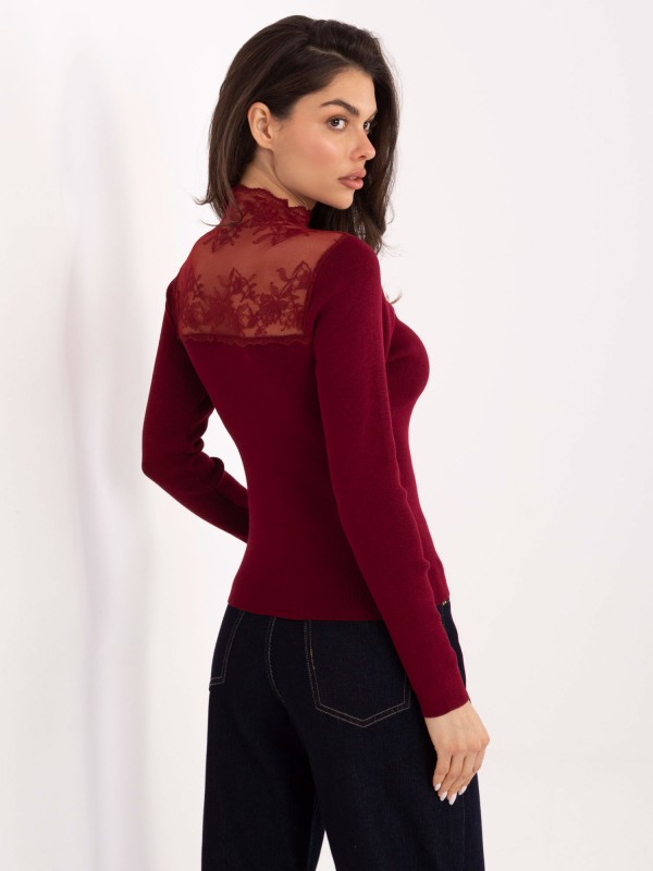 Megztinis-PM-SW-YIS1078.81-bordo spalvos