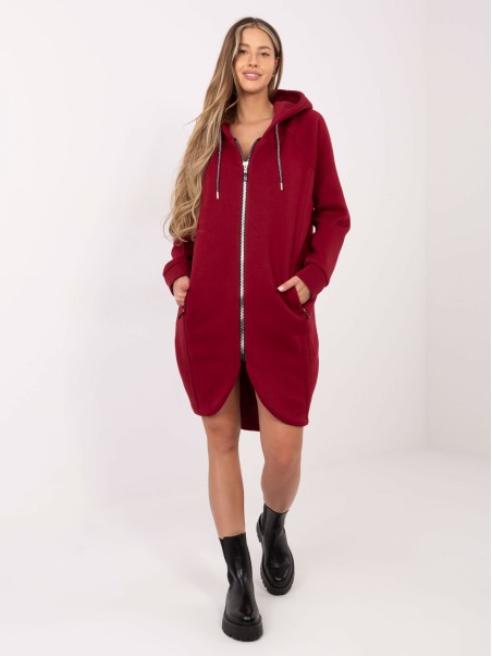 Megztinis-RV-BL-A1027.79-bordo spalvos