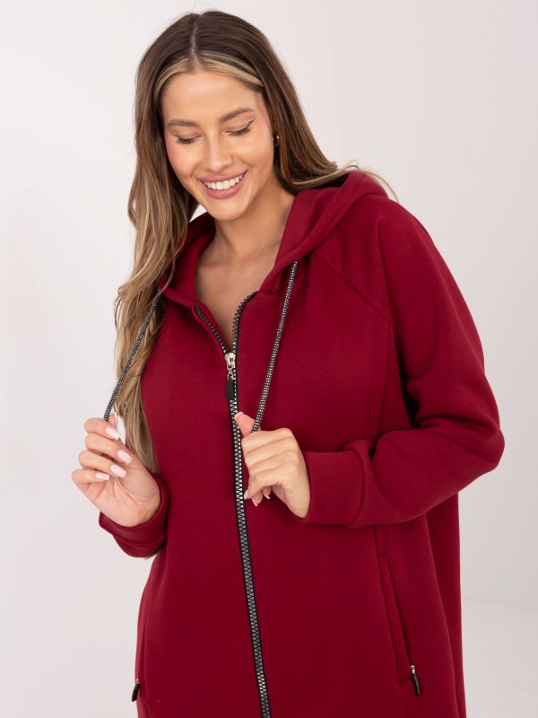 Megztinis-RV-BL-A1027.79-bordo spalvos