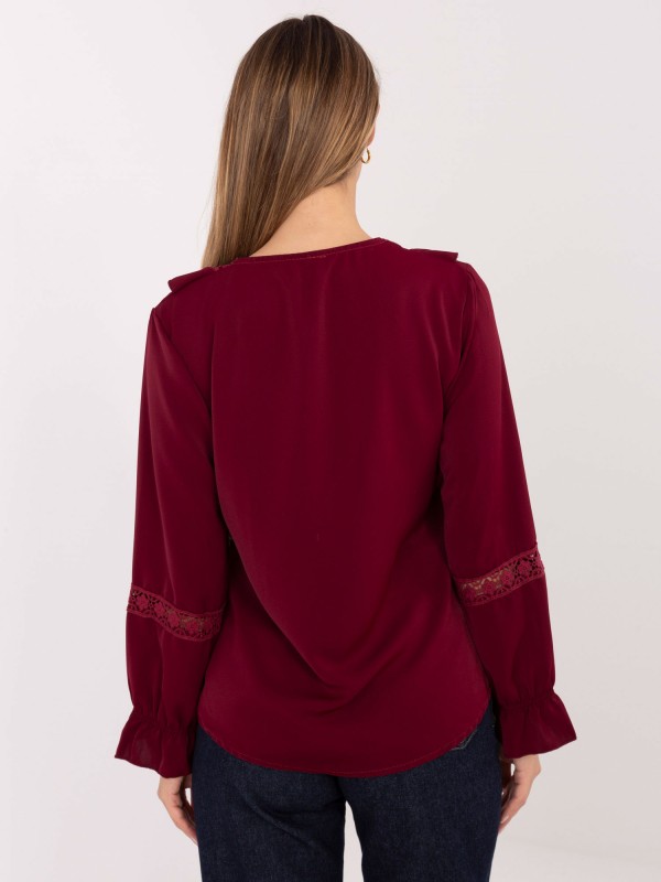 Palaidinė-IT-BZ-8738.24-bordo spalvos