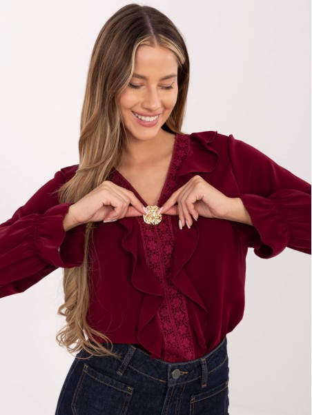 Palaidinė-IT-BZ-8738.24-bordo spalvos