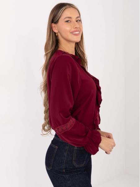 Palaidinė-IT-BZ-8738.24-bordo spalvos