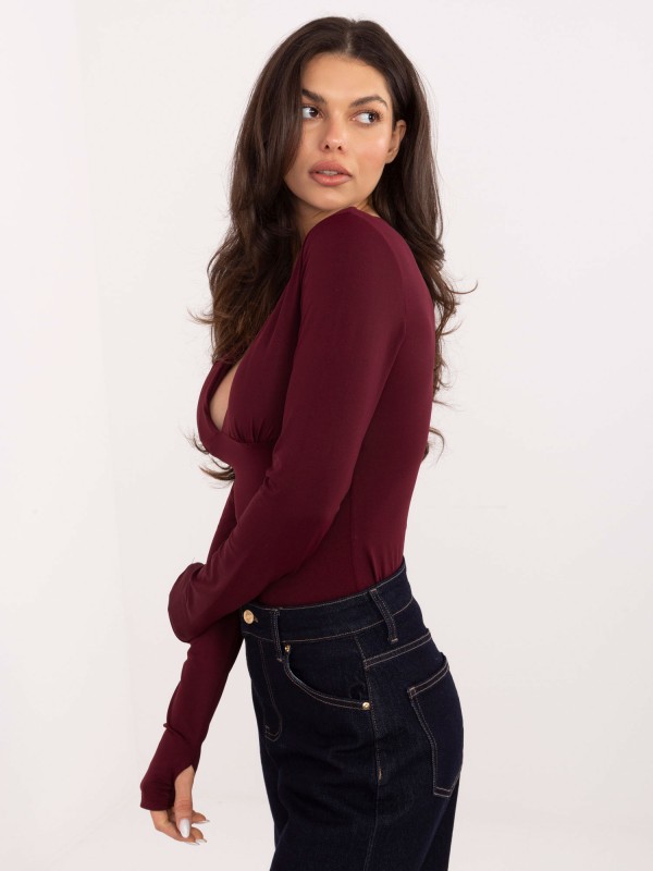 Palaidinė-IT-BZ-21823.97-bordo spalvos