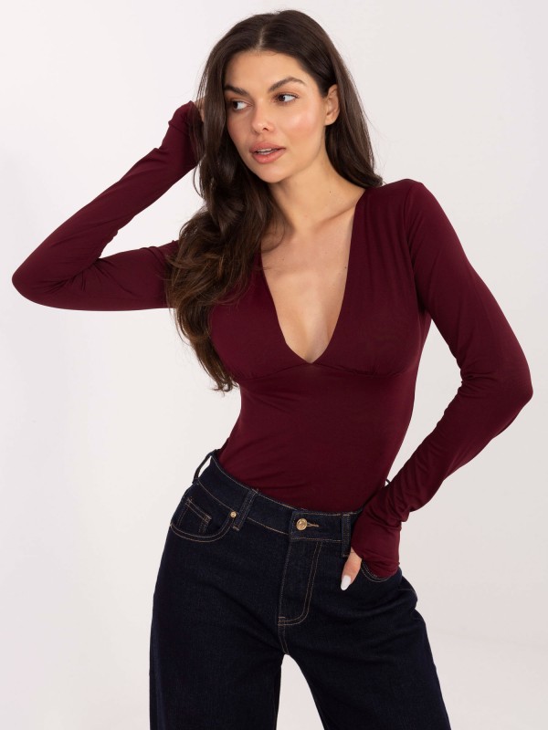 Palaidinė-IT-BZ-21823.97-bordo spalvos