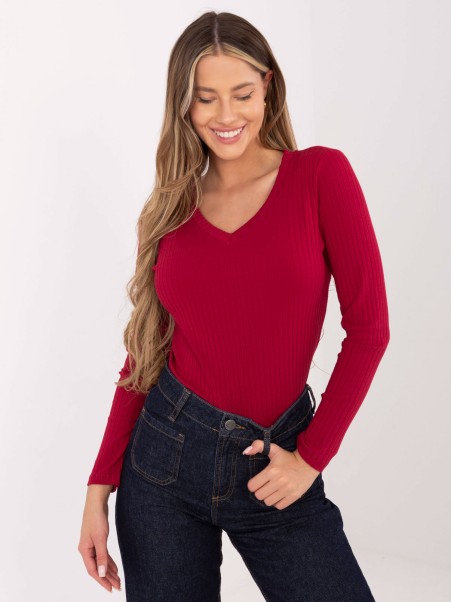 Palaidinė-RV-BZ-A1054.34-bordo spalvos