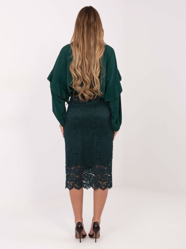 Sijonas-IT-SD-21852.15-tamsiai žalias