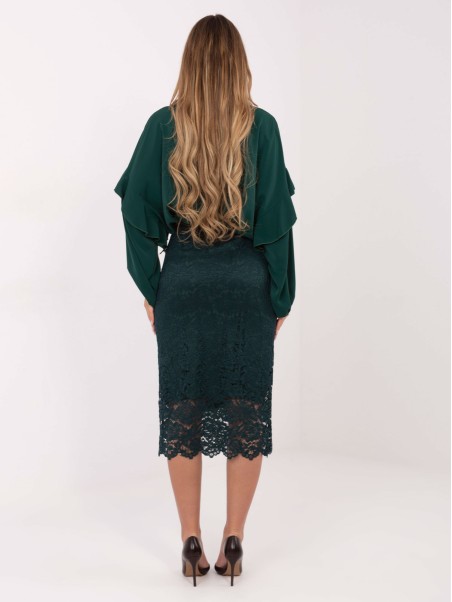 Sijonas-IT-SD-21852.15-tamsiai žalias