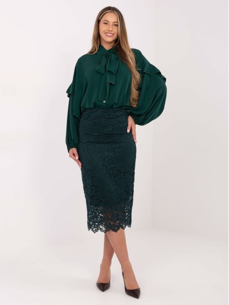 Sijonas-IT-SD-21852.15-tamsiai žalias