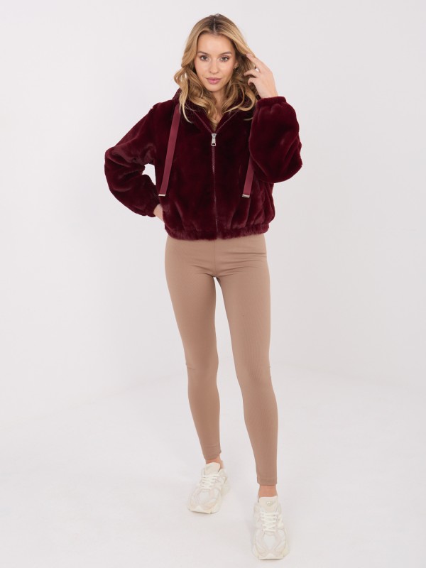 Švarkas-IF-KR-G230111.97P-bordo spalvos