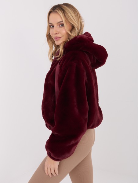 Švarkas-IF-KR-G230111.97P-bordo spalvos