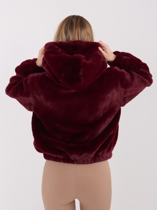 Švarkas-IF-KR-G230111.97P-bordo spalvos