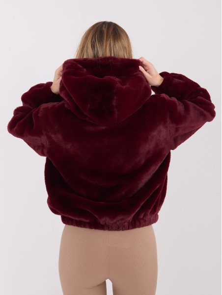 Švarkas-IF-KR-G230111.97P-bordo spalvos