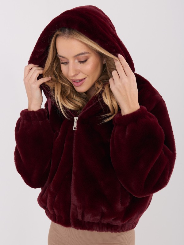Švarkas-IF-KR-G230111.97P-bordo spalvos