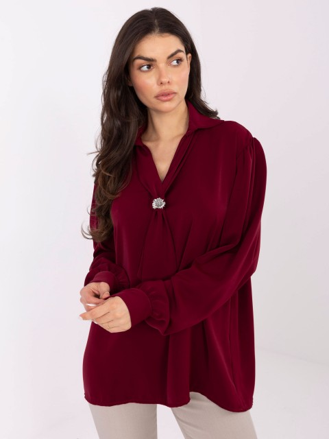Bluzka-IT-BZ-28913.17-bordowy 2