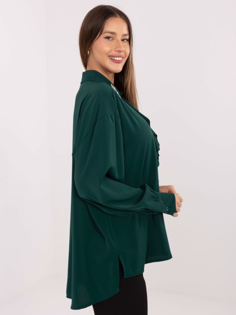 Bluzka-IT-BZ-28995.25-ciemny zielony